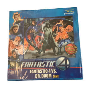 Marvel Fantastic 4 vs Dr. Doom Board Game Pressman #4528 New Sealed